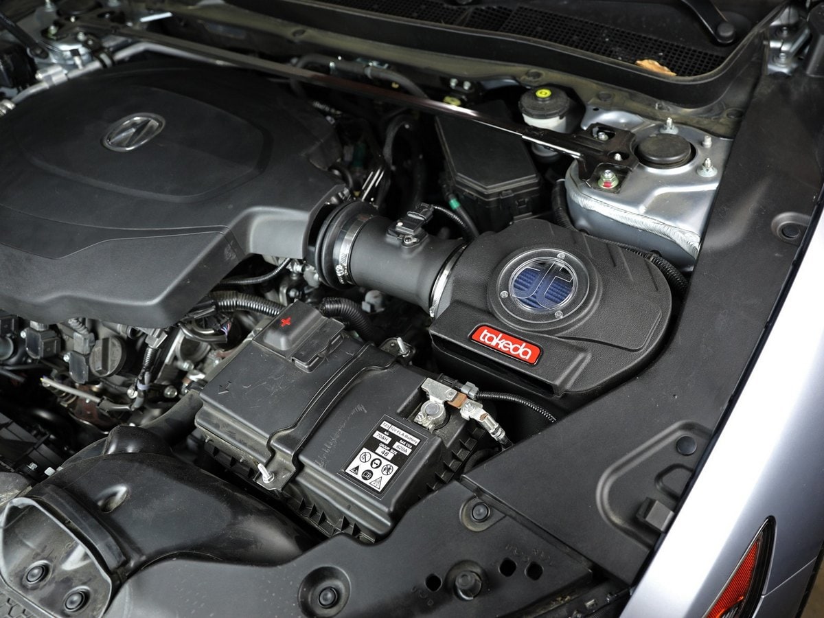 Система холодного впуска Takeda Momentum, с фильтром Pro 5R для Honda Accord 2013–2017 / Acura TLX 2015–2020 V6-3.5L, AFE Power — фото 3