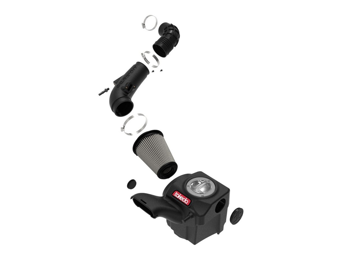 Система холодного впуска Takeda Momentum, с фильтром Pro DRY S для Ford Fiesta ST 2014–2015 L4-1.6L (t), AFE Power — фото 2