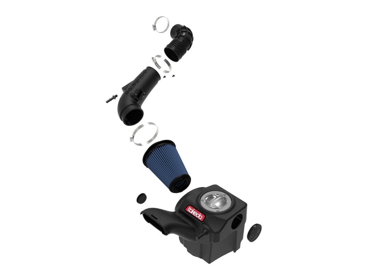 Система холодного впуска Takeda Momentum, с фильтром Pro 5R для Ford Fiesta ST 2014–2015 L4-1.6L (t), AFE Power — фото 2