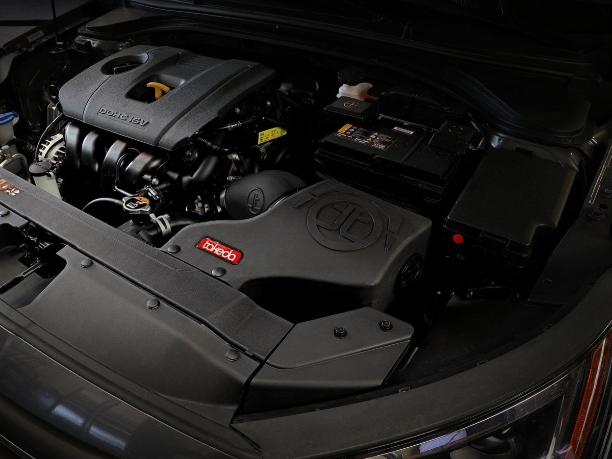 Система холодного впуска Takeda Momentum, с фильтром Pro DRY S для Hyundai Elantra 2016–2020 L4-2.0L, AFE Power — фото 3