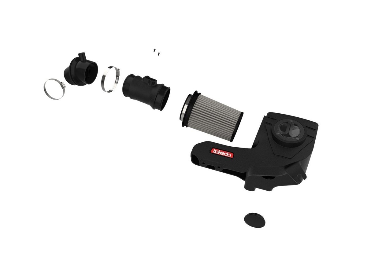 Система холодного впуска Takeda Momentum, с фильтром Pro DRY S для Nissan Altima 2019–2025 L4-2.5L, AFE Power — фото 2