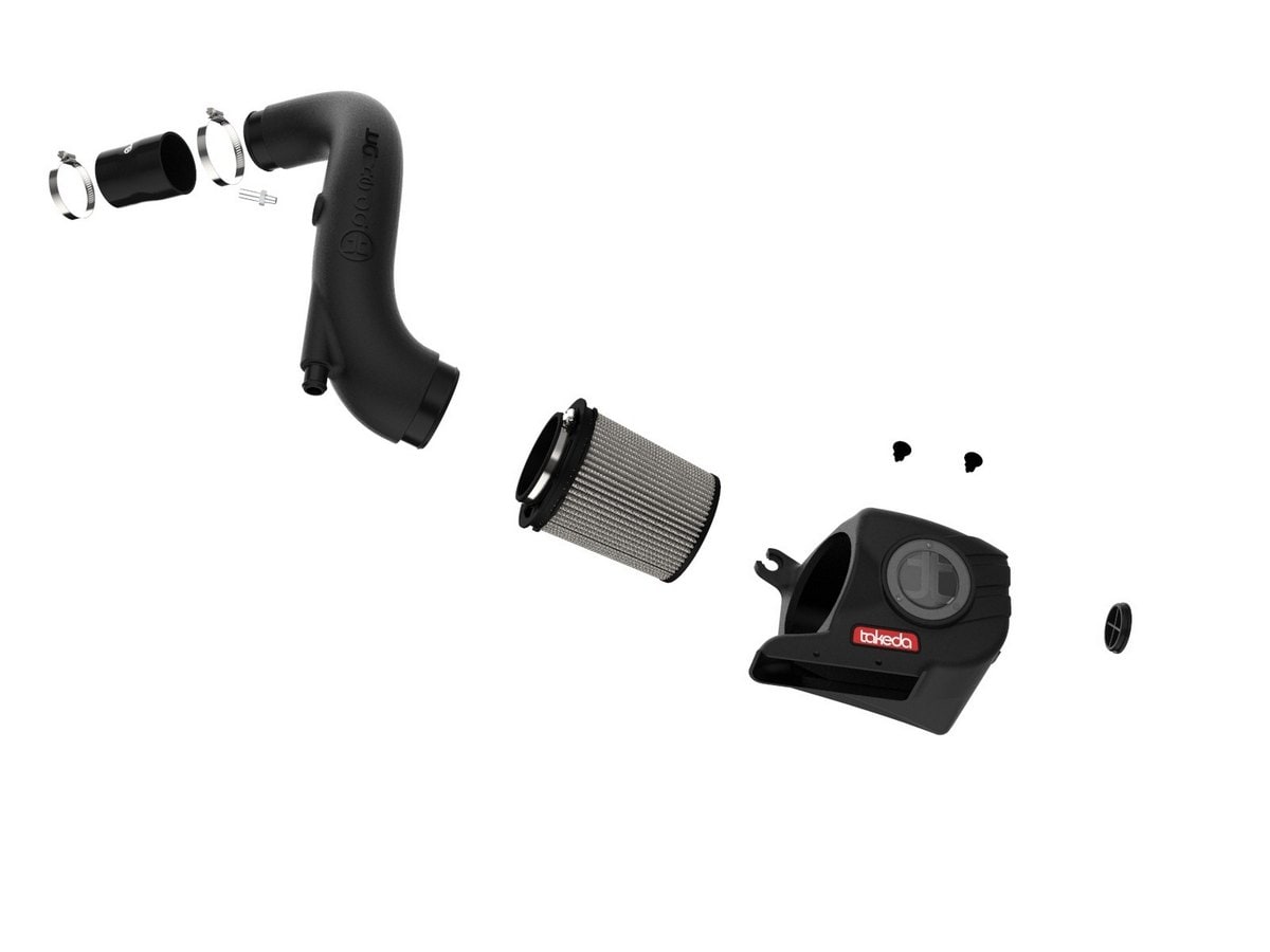 Система холодного впуска Takeda Momentum, с фильтром Pro DRY S для Hyundai Veloster 2013–2017 L4-1.6L (t), AFE Power — фото 2