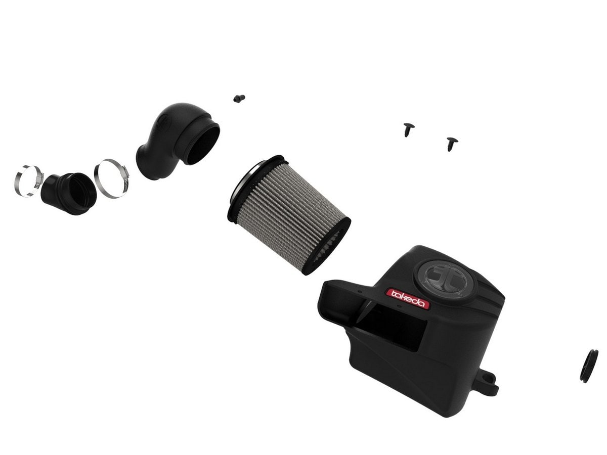 Система холодного впуска Takeda Momentum, с фильтром Pro DRY S для Hyundai Veloster 2012–2017 L4-1.6L (Naturally Aspirated), AFE Power — фото 2