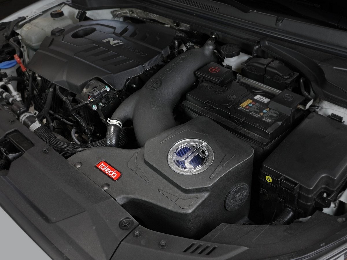 Система холодного впуска Takeda Momentum, с фильтром Pro 5R для Hyundai i30 N 2017–2026 L4-2.0L (t), AFE Power — фото 3