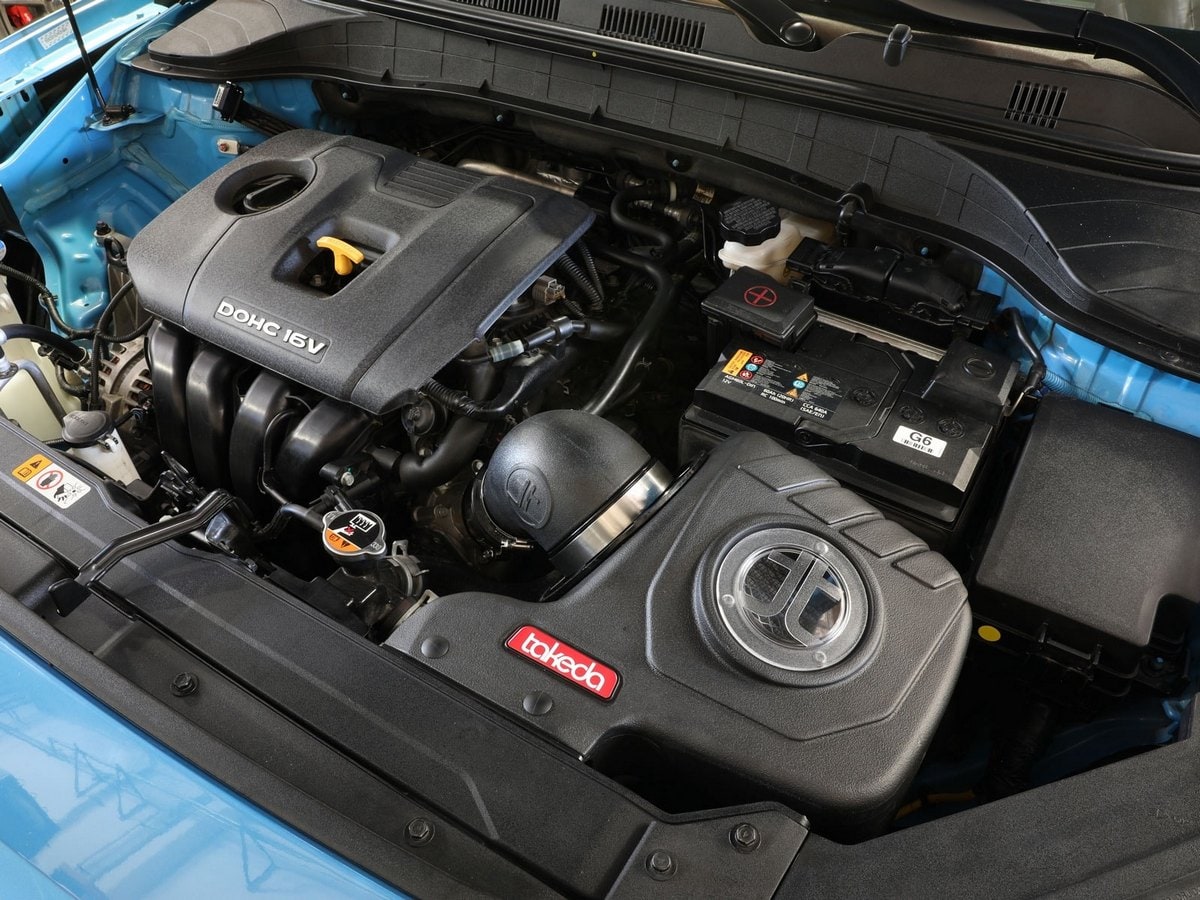 Система холодного впуска Takeda Momentum, с фильтром Pro DRY S для Hyundai Kona 2018–2021 L4-2.0L, AFE Power — фото 3