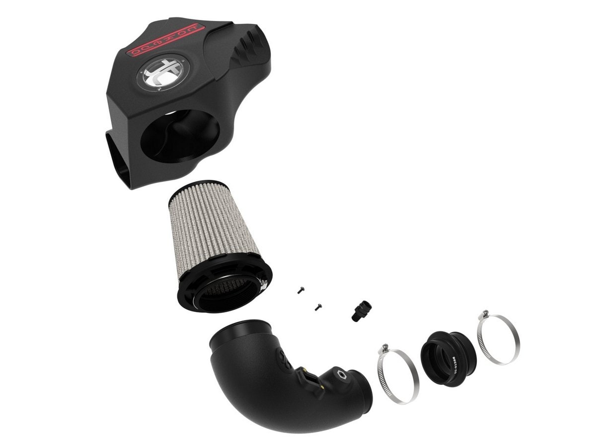 Система холодного впуска Takeda Momentum, с фильтром Pro DRY S для Toyota GR Supra (A90) 2021–2024 L4-2.0L (t), AFE Power — фото 2