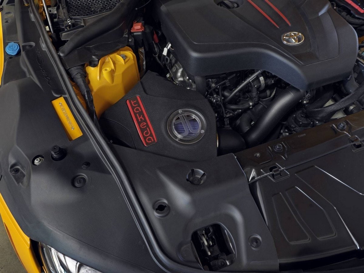 Система холодного впуска Takeda Momentum, с фильтром Pro 5R для Toyota GR Supra (A90) 2021–2024 L4-2.0L (t), AFE Power — фото 3
