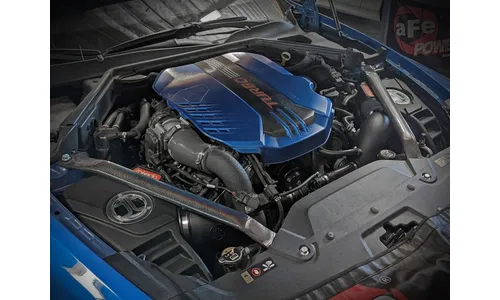 Система холодного впуска Takeda Momentum, с фильтрами Pro DRY S для Kia Stinger/Genesis G70 2018–2026 V6-3.3L (tt), AFE Power — фото 3