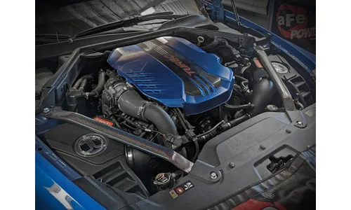 Система холодного впуска Takeda Momentum, с фильтрами Pro 5R для Kia Stinger/Genesis G70 2018–2026 V6-3.3L (tt), AFE Power — фото 3