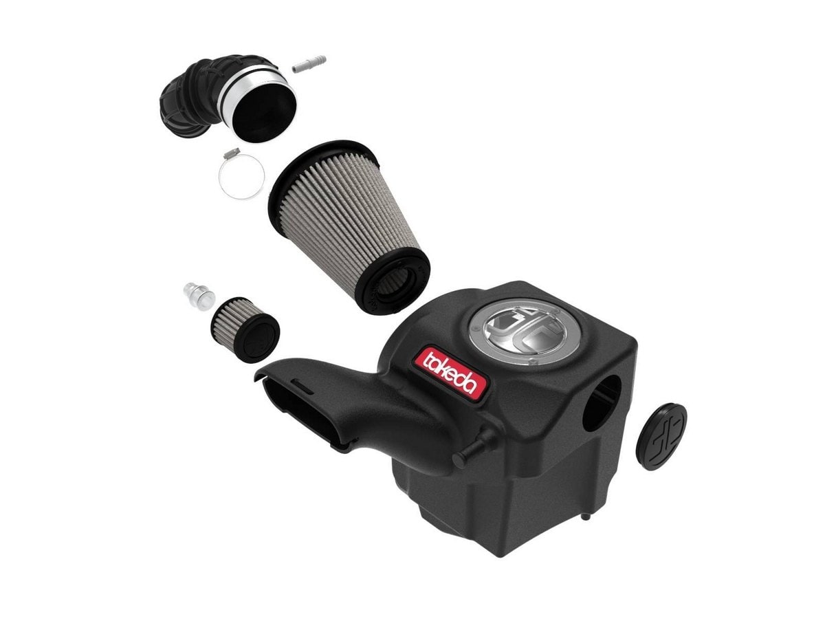 Система холодного впуска Takeda Momentum, с фильтром Pro DRY S для Ford Fiesta 2014–2019 L4-1.6L, AFE Power — фото 2