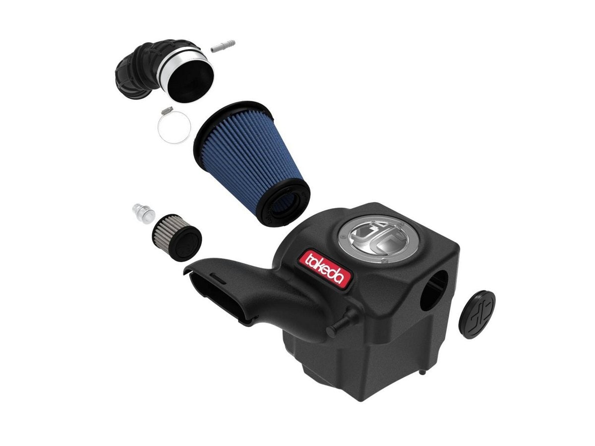 Система холодного впуска Takeda Momentum, с фильтром Pro 5R для Ford Fiesta 2014–2019 L4-1.6L, AFE Power — фото 2
