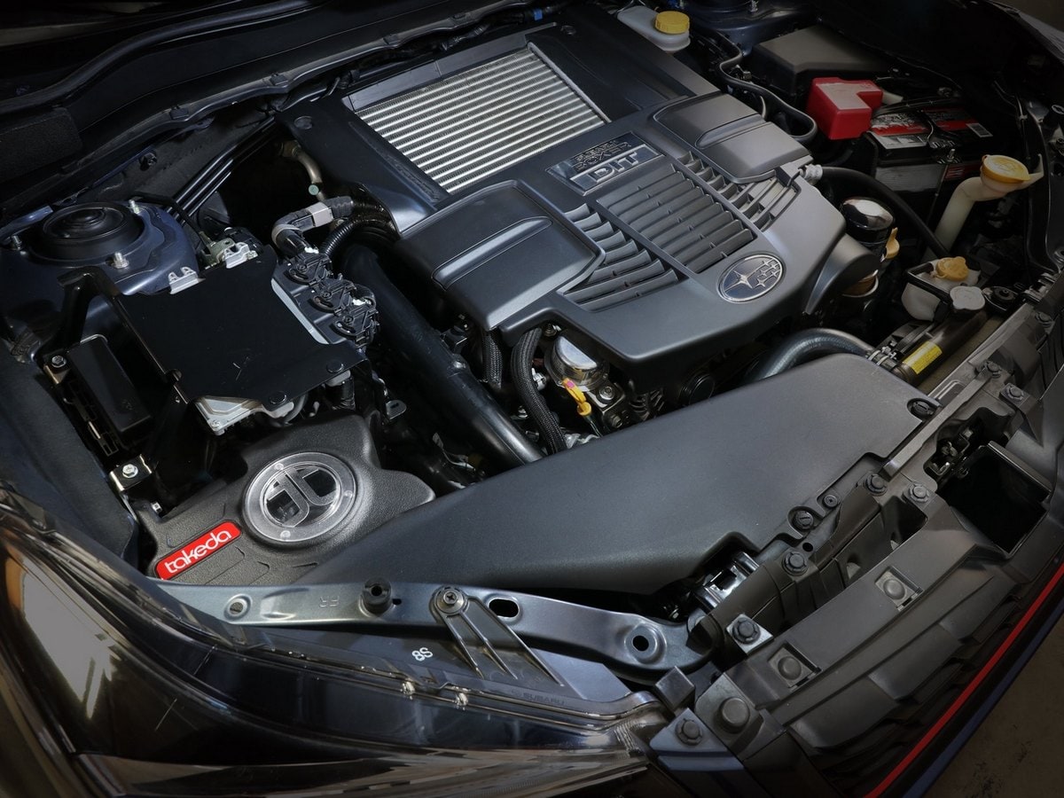 Система холодного впуска Takeda Momentum, с фильтром Pro 5R для Subaru Forester 2014–2018 H4-2.0L (t), AFE Power — фото 3