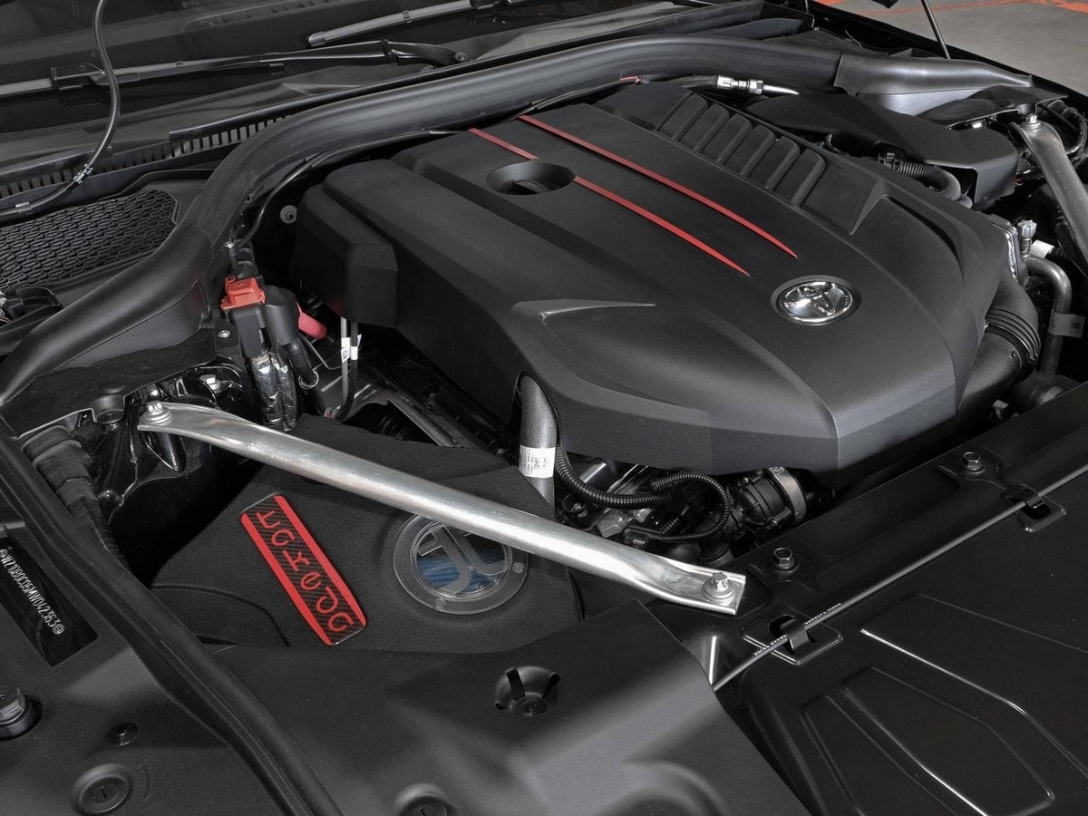 Система холодного впуска Takeda Momentum, с фильтром Pro 5R для Toyota GR Supra (A90) 2021–2026 L6-3.0L (t), AFE Power — фото 3