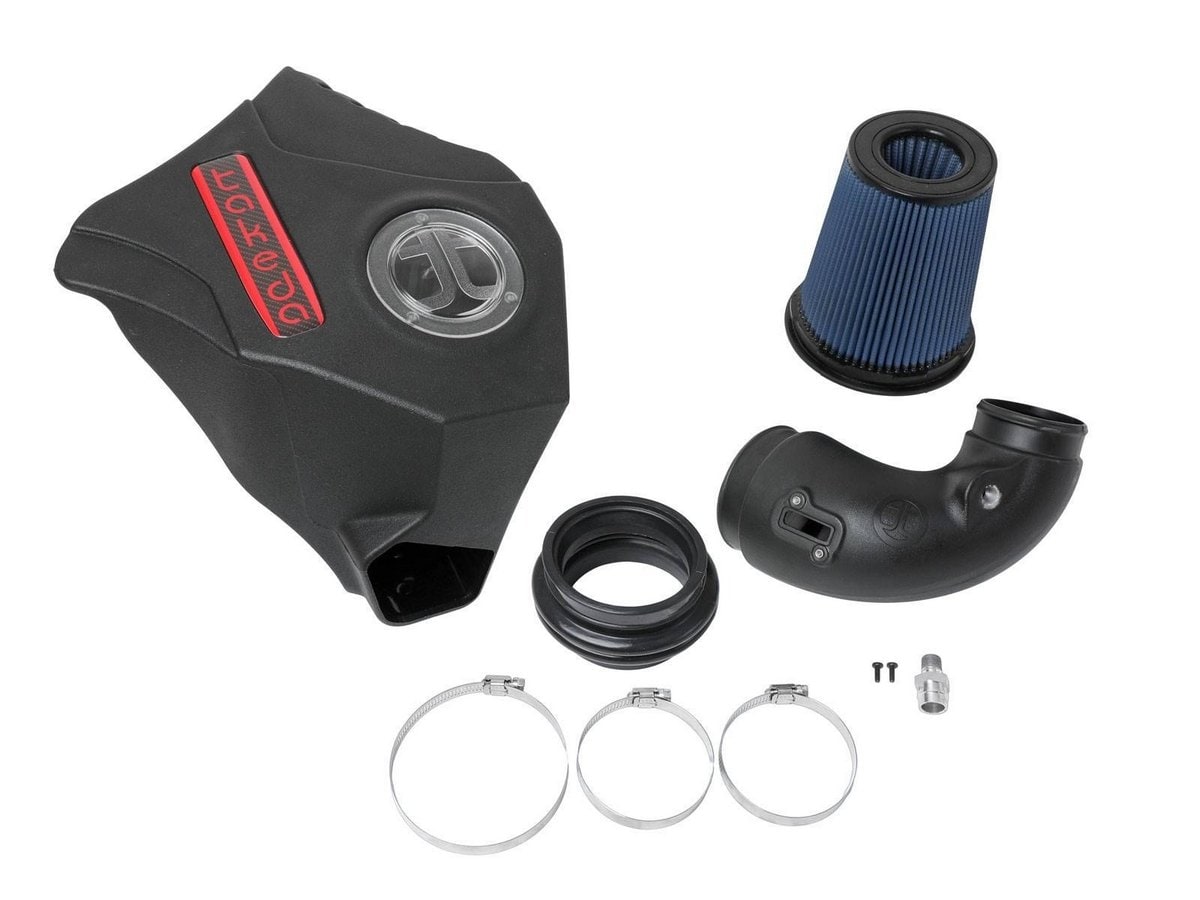 Система холодного впуска Takeda Momentum, с фильтром Pro 5R для Toyota GR Supra (A90) 2021–2026 L6-3.0L (t), AFE Power — фото 5