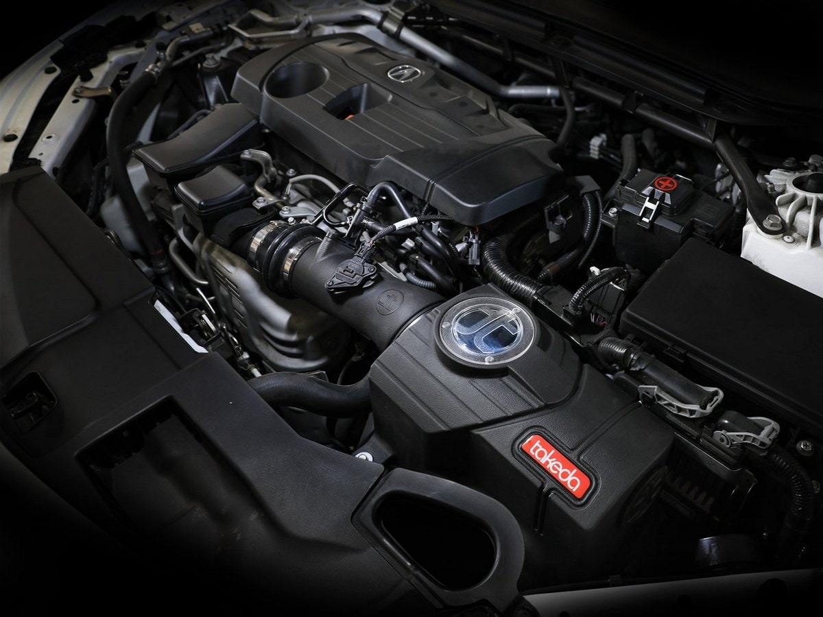 Система холодного впуска Takeda Momentum, с фильтром Pro 5R для Acura TLX 2021–2022 L4-2.0L (t), AFE Power — фото 3