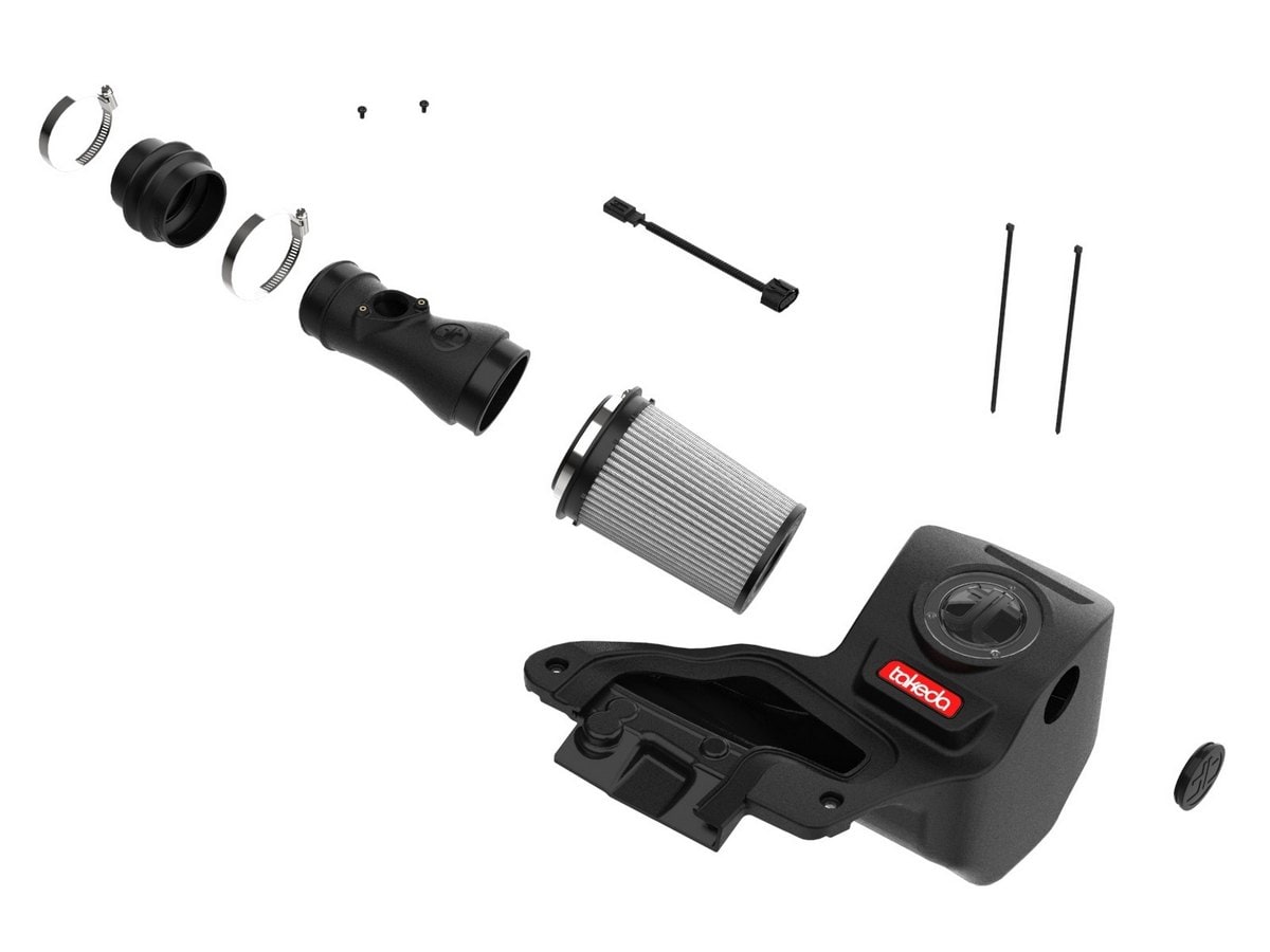 Система холодного впуска Takeda Momentum, с фильтром Pro DRY S для Honda Civic/ Civic Si 2022–2026/ Acura Integra 2023–2026 L4-1.5L (t), AFE Power — фото 2