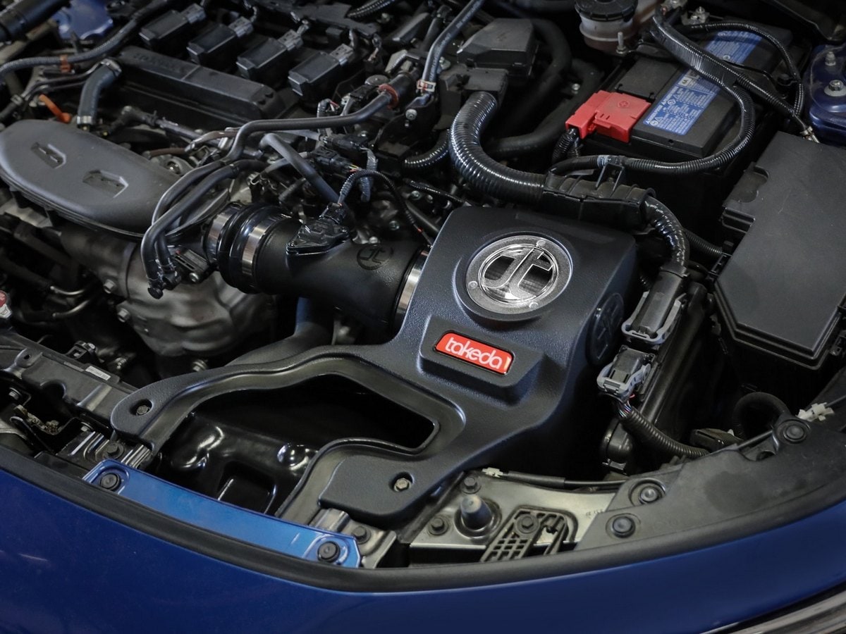 Система холодного впуска Takeda Momentum, с фильтром Pro DRY S для Honda Civic/ Civic Si 2022–2026/ Acura Integra 2023–2026 L4-1.5L (t), AFE Power — фото 3