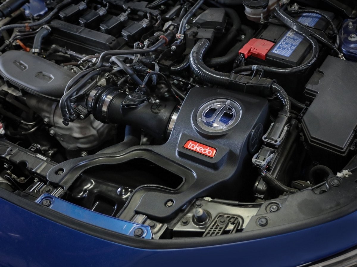 Система холодного впуска Takeda Momentum, с фильтром Pro 5R для Honda Civic/ Civic Si 2022–2026/ Acura Integra 2023–2026 L4-1.5L (t), AFE Power — фото 3