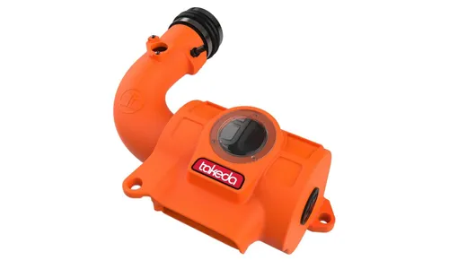 Система холодного впуска Takeda Momentum Orange Edition, с фильтром Black Pro 5R для Toyota GR86/ Subaru BRZ 2022–2026 H4-2.4L, AFE Power — фото 1