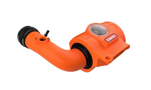 Система холодного впуска Takeda Momentum Orange Edition, с фильтром Black Pro 5R для Toyota GR86/ Subaru BRZ 2022–2026 H4-2.4L, AFE Power — фото 3