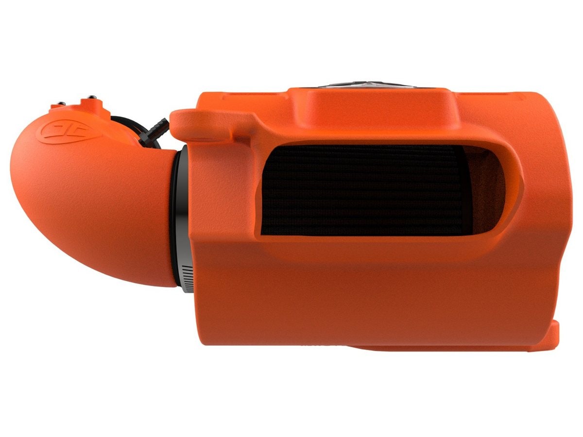 Система холодного впуска Takeda Momentum Orange Edition, с фильтром Black Pro 5R для Toyota GR86/ Subaru BRZ 2022–2026 H4-2.4L, AFE Power — фото 4