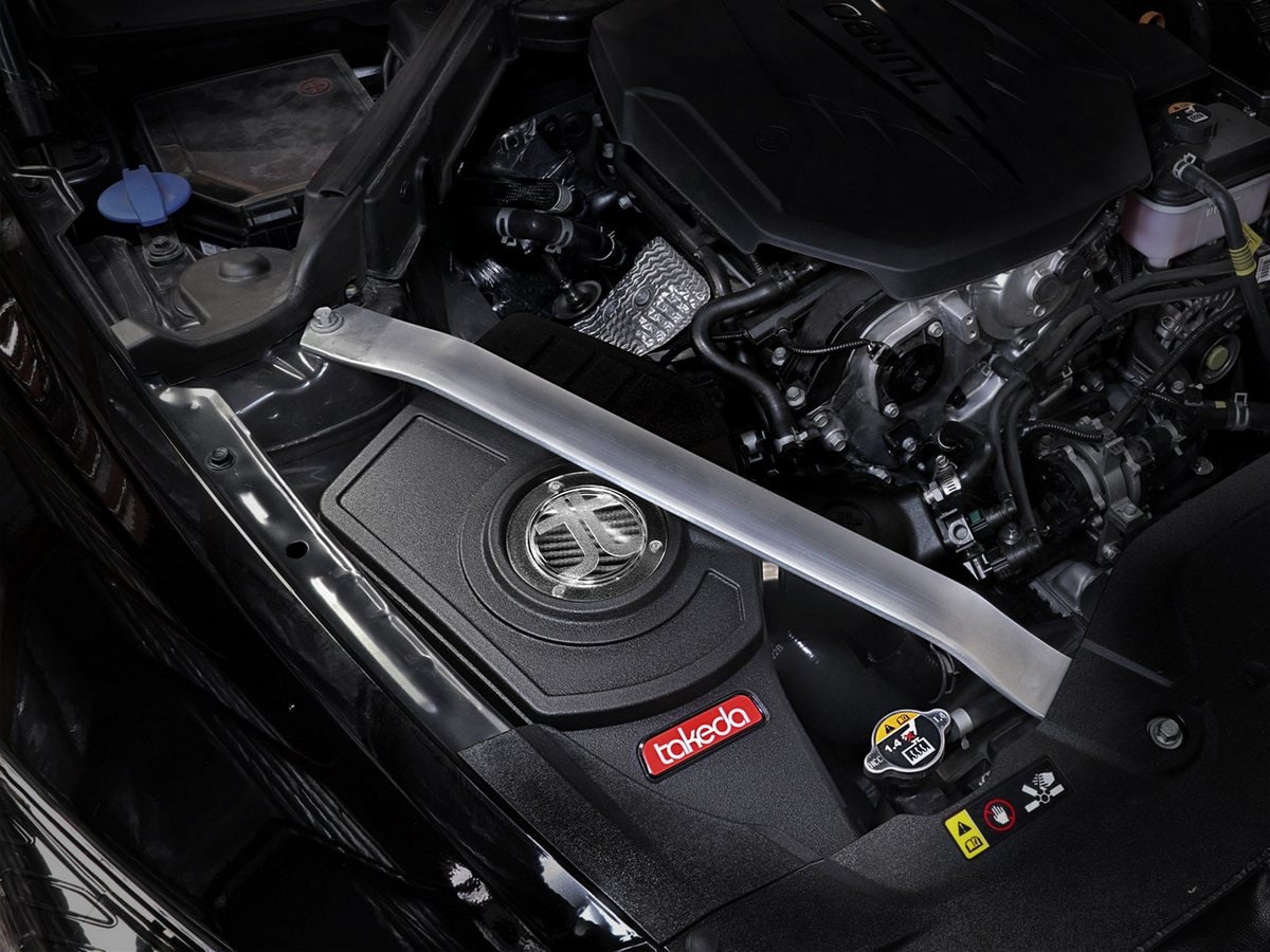 Система холодного впуска Takeda Momentum, с фильтром Pro DRY S для Kia Stinger 2022–2023 L4-2.5L (t), AFE Power — фото 3