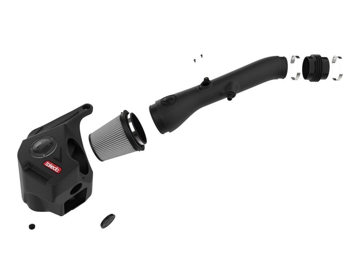 Система холодного впуска Takeda Momentum, с фильтром Pro DRY S для Lexus IS350 2021–2026 V6-3.5L, AFE Power — фото 2