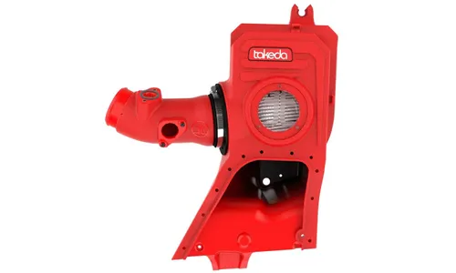 Система холодного впуска Takeda Momentum Red Edition, с фильтром Pro DRY S для Honda Civic Type R 2023–2026/ Acura Integra Type S 2024–2026 L4-2.0L (t), AFE Power — фото 6