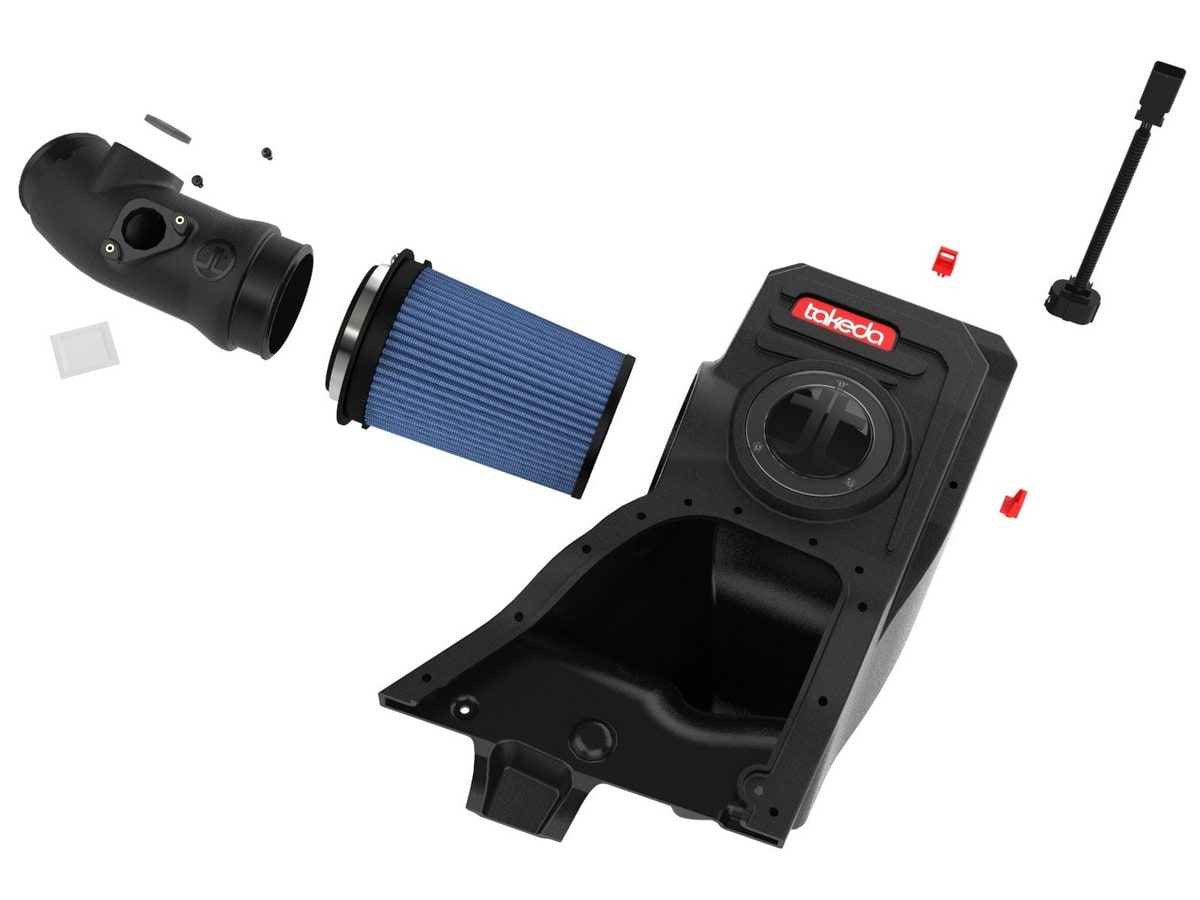Система холодного впуска Takeda Momentum, с фильтром Pro 5R для Honda Civic Type R 2023–2026/ Acura Integra Type S 2024–2026 L4-2.0L (t), AFE Power — фото 2