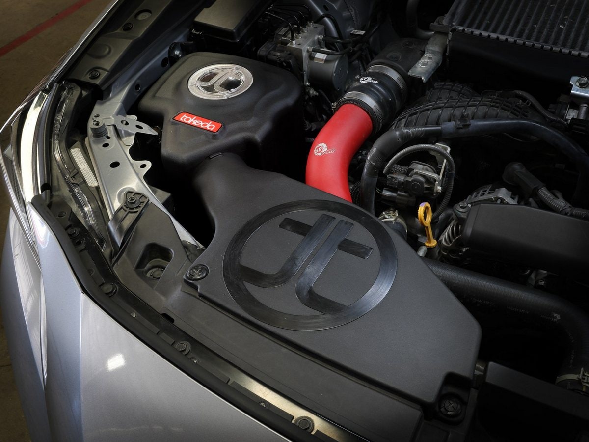 Система холодного впуска Takeda Momentum, с фильтром Pro DRY S для Subaru WRX 2022–2026 H4-2.4L (t), AFE Power — фото 2