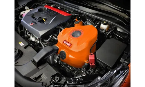 Система холодного впуска Takeda Momentum Orange Edition, с фильтром Pro DRY S для Toyota GR Corolla 2023–2026 L3-1.6L (t), AFE Power — фото 3