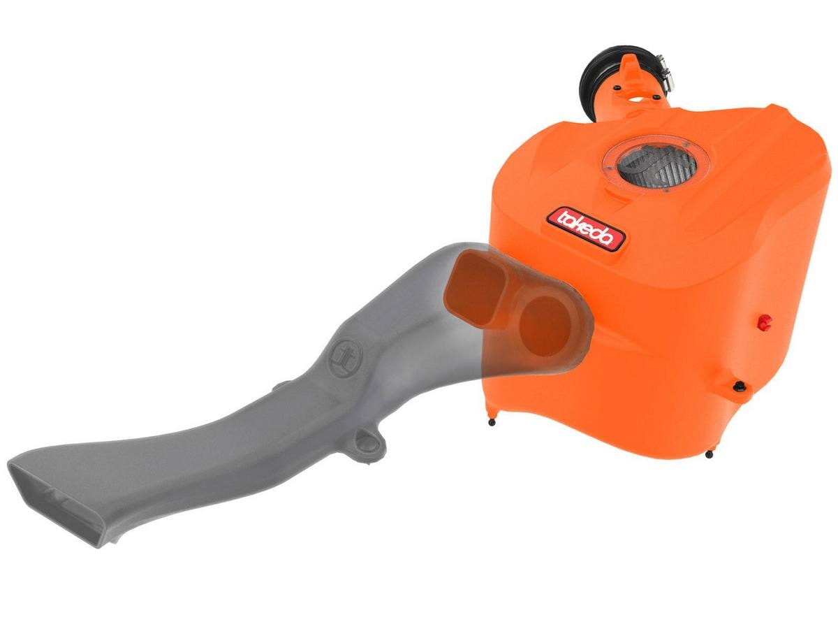Система холодного впуска Takeda Momentum Orange Edition, с фильтром Pro DRY S для Toyota GR Corolla 2023–2026 L3-1.6L (t), AFE Power — фото 7