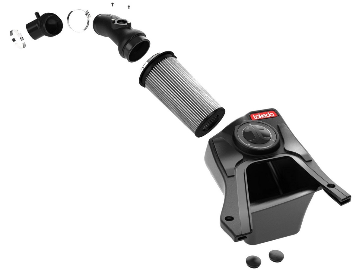 Система холодного впуска Takeda Momentum, с фильтром Pro DRY S для Honda Civic 2022–2026 L4-2.0L, AFE Power — фото 2