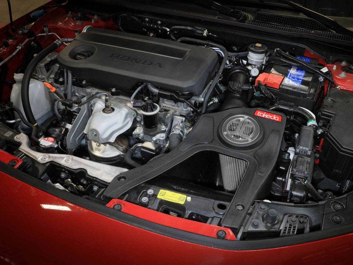 Система холодного впуска Takeda Momentum, с фильтром Pro DRY S для Honda Civic 2022–2026 L4-2.0L, AFE Power — фото 3