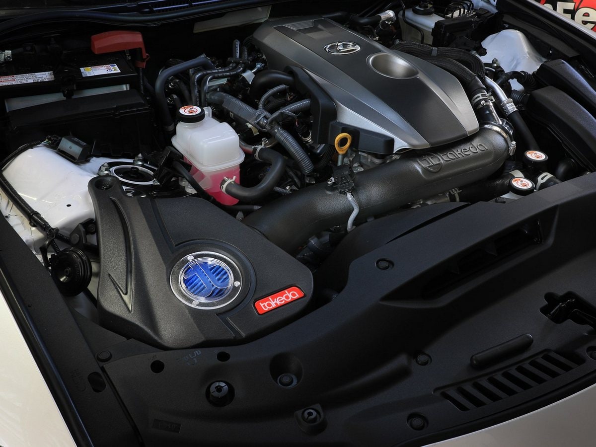 Система холодного впуска Takeda Momentum, с фильтром Pro 5R для Lexus IS300 2021–2025 L4-2.0L (t), AFE Power — фото 3