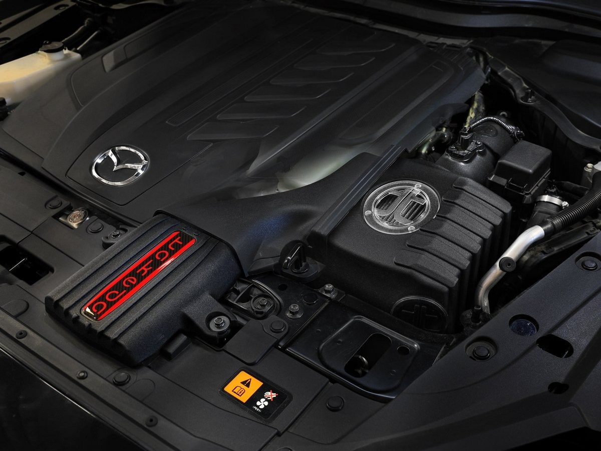 Система холодного впуска Takeda Momentum, с фильтром Pro DRY S для Mazda CX-60/CX-70/CX-90 2024–2026 L6-3.3L (t), AFE Power — фото 3