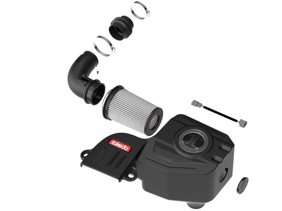 Система холодного впуска Takeda Momentum, с фильтром Pro DRY S для Mazda CX-50 2023–2026 L4-2.5L (t), AFE Power — фото 2