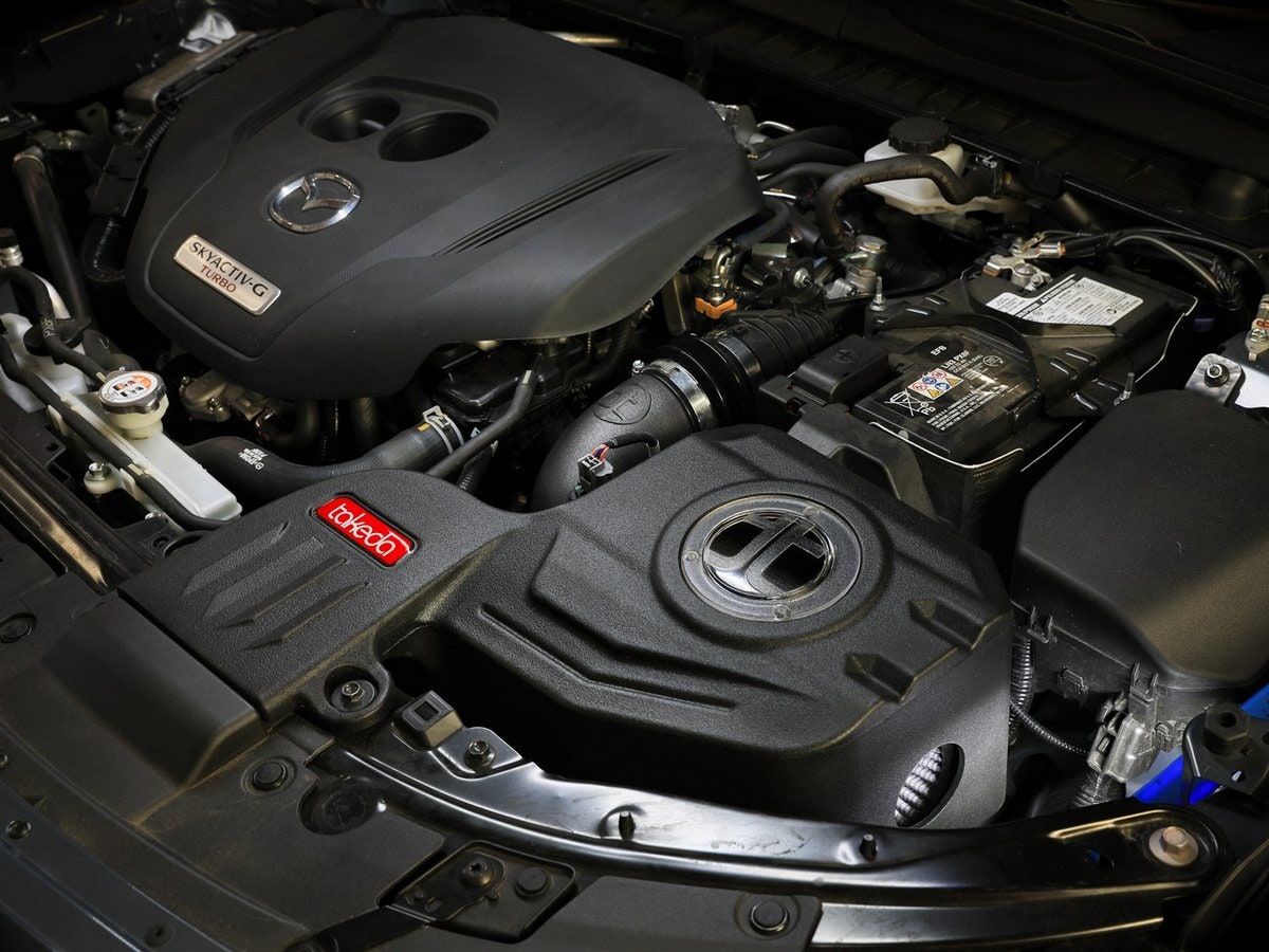 Система холодного впуска Takeda Momentum, с фильтром Pro DRY S для Mazda CX-50 2023–2026 L4-2.5L (t), AFE Power — фото 3