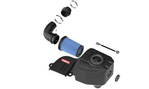 Система холодного впуска Takeda Momentum, с фильтром Pro 5R для Mazda CX-50 2023–2026 L4-2.5L (t), AFE Power — фото 2