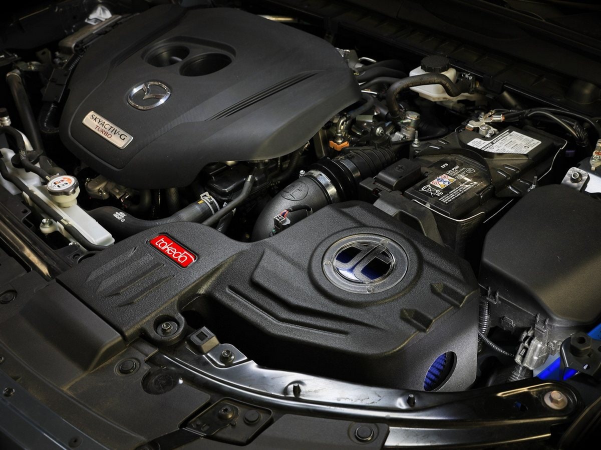Система холодного впуска Takeda Momentum, с фильтром Pro 5R для Mazda CX-50 2023–2026 L4-2.5L (t), AFE Power — фото 3