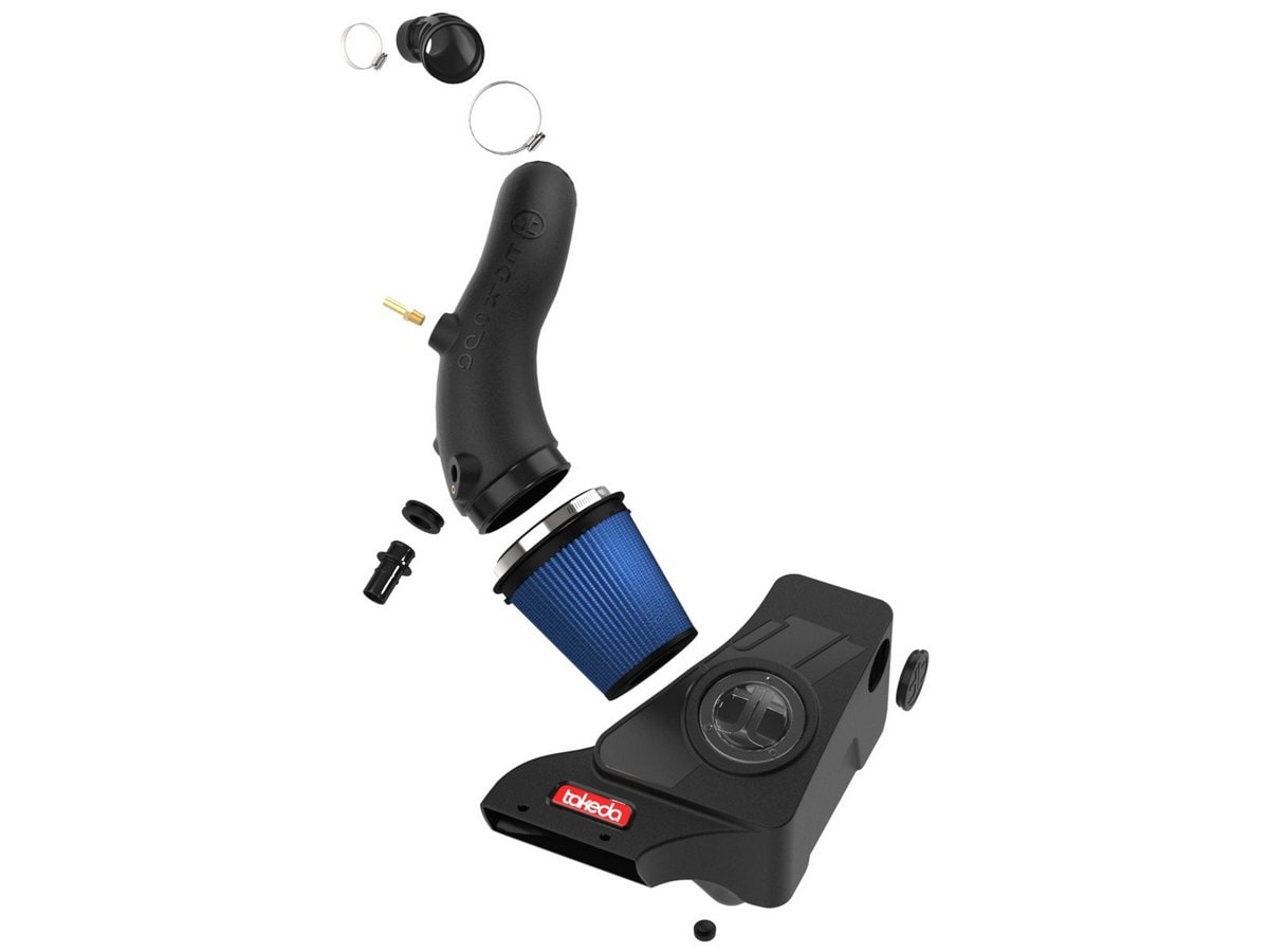 Система холодного впуска Takeda Momentum, с фильтром Pro 5R для Hyundai Elantra N Line 2021–2026/Kia K4 2025–2027 L4-1.6L (t), AFE Power — фото 2