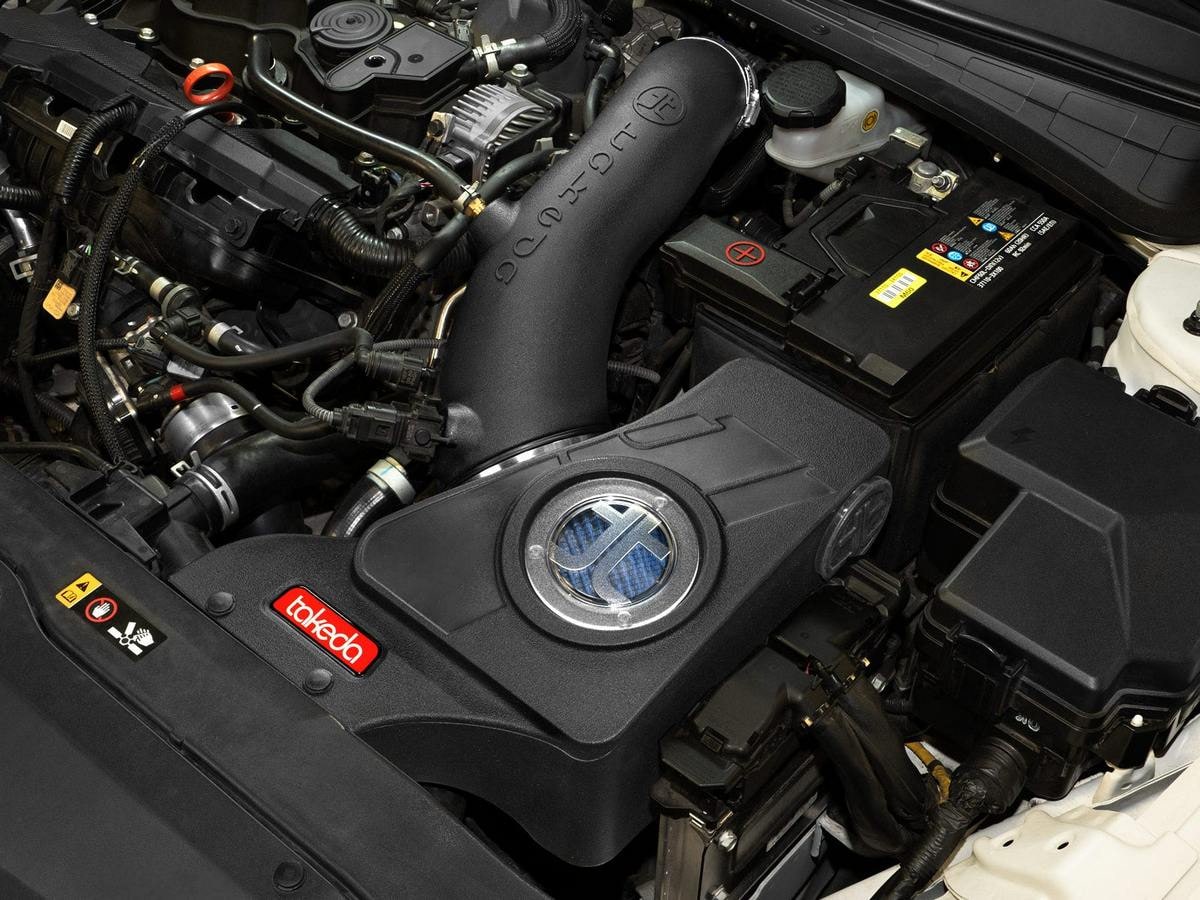 Система холодного впуска Takeda Momentum, с фильтром Pro 5R для Hyundai Elantra N Line 2021–2026/Kia K4 2025–2027 L4-1.6L (t), AFE Power — фото 3