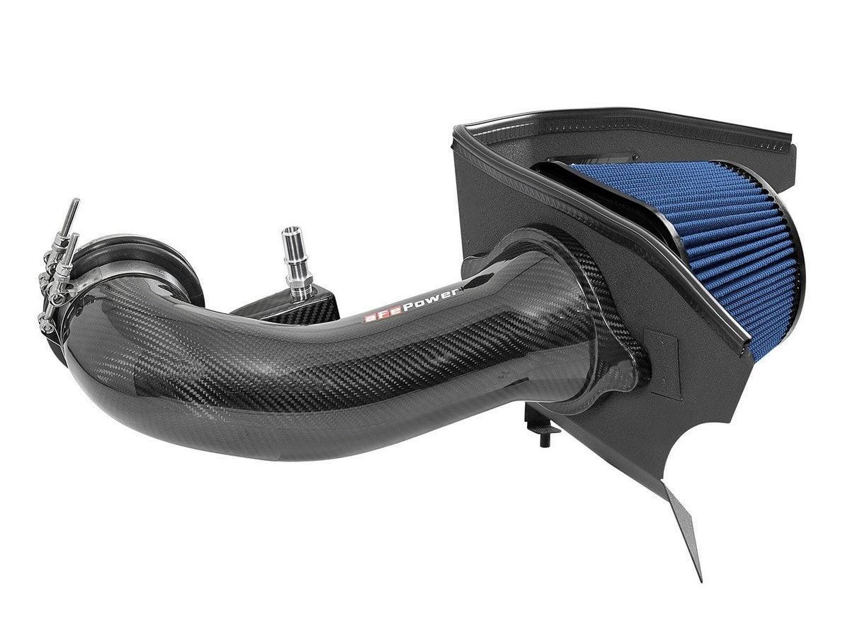 Система холодного впуска Track Series из углепластика, с фильтром Pro 5R для Chevrolet Camaro SS 2016–2024 V8-6.2L, AFE Power — фото 4