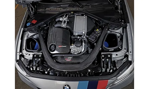 Система холодного впуска Track Series из углепластика, с фильтрами Pro 5R для BMW M2 Competition (F87) 2019–2021/M3/M4 (F80/82/83) 2015–2020 L6-3.0L (tt) S55, AFE Power — фото 3
