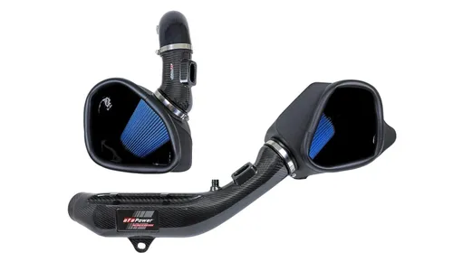 Система холодного впуска Track Series из углепластика, с фильтрами Pro 5R для BMW M2 Competition (F87) 2019–2021/M3/M4 (F80/82/83) 2015–2020 L6-3.0L (tt) S55, AFE Power — фото 6