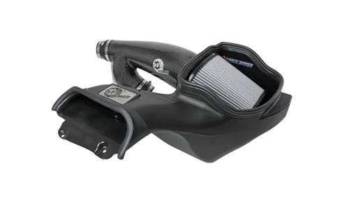 Система холодного впуска Track Series из углепластика, с фильтром Pro DRY S для Ford F-150 Raptor 2017–2020 V6-3.5L (tt), AFE Power — фото 1