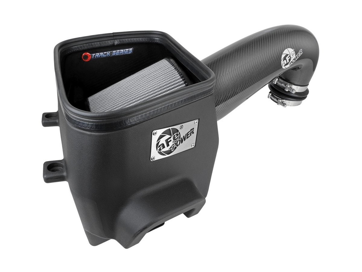Система холодного впуска Track Series из углепластика, с фильтром Pro DRY S для RAM 1500 (DT) 2019–2026 V8-5.7L HEMI, AFE Power — фото 1
