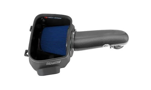 Система холодного впуска Track Series из углепластика, с фильтром Pro 5R для RAM 1500 (DT) 2019–2026 V8-5.7L HEMI, AFE Power — фото 6
