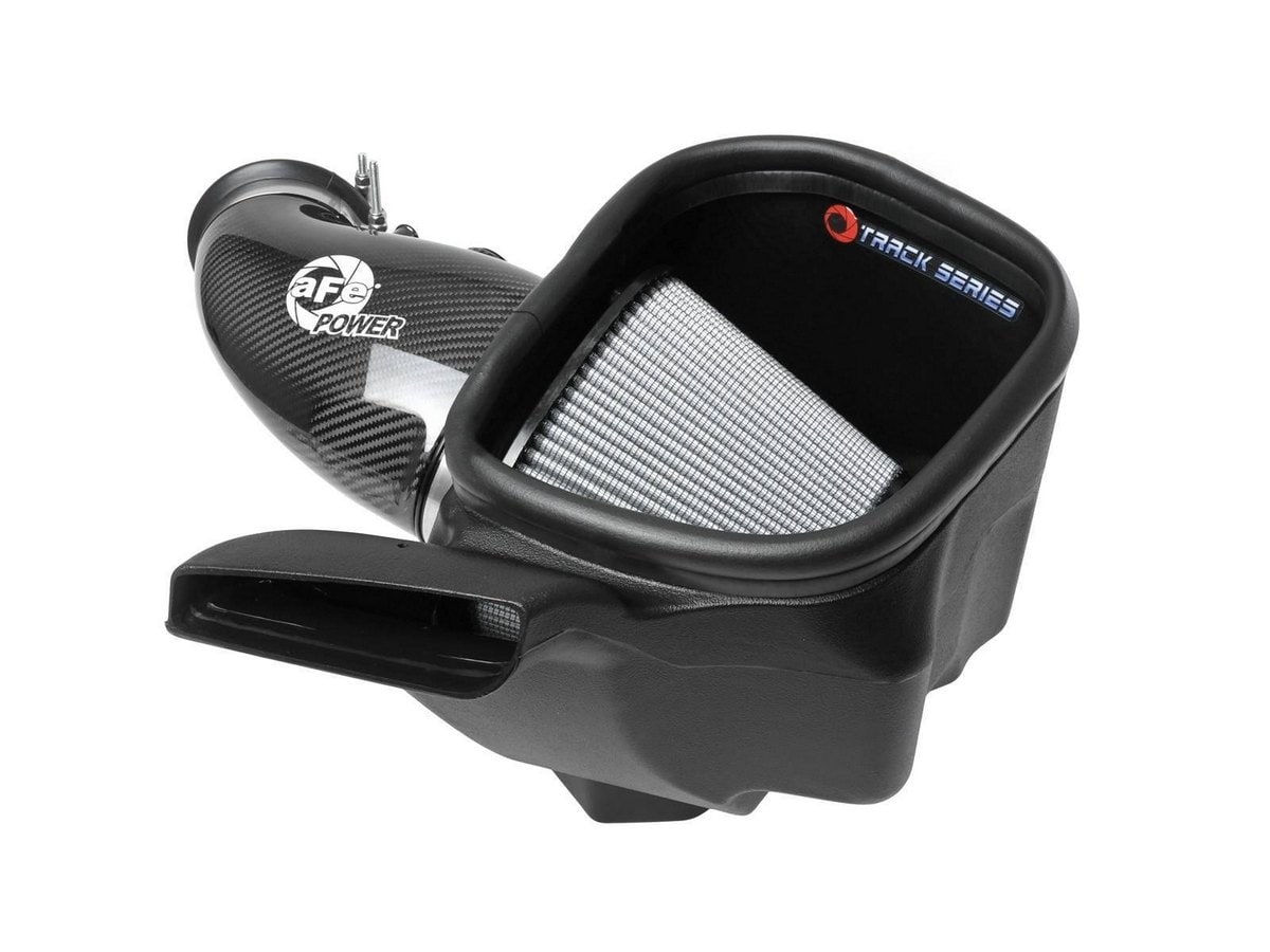 Система холодного впуска Track Series из углепластика, с фильтром Pro DRY S для Jeep Grand Cherokee (WK2) 2012–2021/ Dodge Durango SRT 2018–2024 V8-6.4L HEMI, AFE Power — фото 1