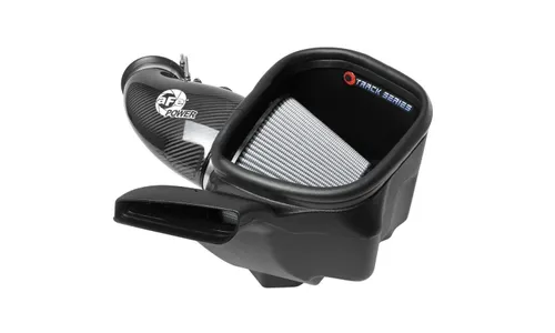 Система холодного впуска Track Series из углепластика, с фильтром Pro DRY S для Jeep Grand Cherokee (WK2) 2012–2021/ Dodge Durango SRT 2018–2024 V8-6.4L HEMI, AFE Power — фото 1